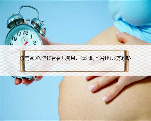 济南960医院试管婴儿费用，2024助孕省钱1.2万攻略