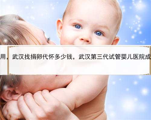 代孕生男孩费用，武汉找捐卵代怀多少钱，武汉第三代试管婴儿医院成功率是多